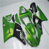 NT Europe Aftermarket Injection ABS Plastic Fairing Fit for Yamaha YZF R1 2000-2001 Green Black