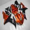 NT Europe Aftermarket Injection ABS Plastic Fairing Fit for Yamaha YZF R1 2002-2003 Orange Black N004