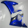 NT Europe Aftermarket Injection ABS Plastic Fairing Fit for Yamaha YZF R6 2003-2005 Blue White N034