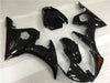 NT Europe Aftermarket Injection ABS Plastic Fairing Fit for Yamaha YZF R6 2003-2005 Glossy Black N048
