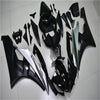 NT Europe Aftermarket Injection ABS Plastic Fairing Fit for Yamaha YZF R6 2006-2007 Silver Black N012