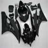 NT Europe Aftermarket Injection ABS Plastic Fairing Fit for Yamaha YZF R6 2006-2007 Black N048
