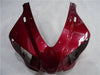 NT Europe Aftermarket Injection ABS Plastic Fairing Fit for Yamaha YZF R1 1998-1999 Red Black N002