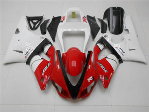 NT Europe Aftermarket Injection ABS Plastic Fairing Fit for Yamaha YZF R1 1998-1999 Red White