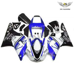 NT Europe Aftermarket Injection ABS Plastic Fairing Fit for Yamaha YZF R1 1998-1999 Blue White N028