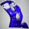 NT Europe Aftermarket Injection ABS Plastic Fairing Fit for Yamaha YZF R6 1998-2002 White Blue