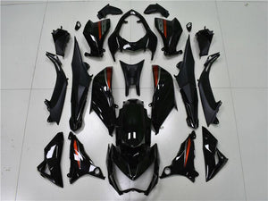 NT Europe Aftermarket Injection ABS Plastic Fairing Fit for Kawasaki Z800 2013-2016 Black N001