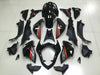 NT Europe Aftermarket Injection ABS Plastic Fairing Fit for Kawasaki Z800 2013-2016 Black N001