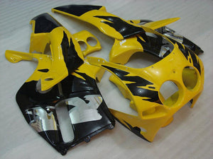 NT Europe ABS Plastics Yellow Black Fairing Fit for Honda CBR250RR 1988-1989 u001