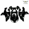 NT Europe Aftermarket Injection ABS Plastic Fairing Fit for Kawasaki ZX10R 2006-2007 Glossy Black N016