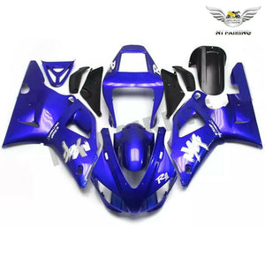 NT Europe Aftermarket Injection ABS Plastic Fairing Fit for Yamaha YZF R1 1998-1999 Blue White N027
