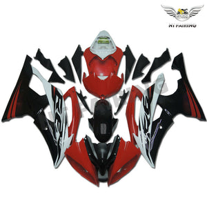 NT Europe Injection Mold Plastic Red Fairing Kit Fit for Yamaha 2008-2015 YZF R6