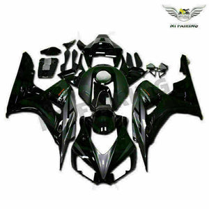 NT Europe Injection Black ABS Plastic Fairing Fit for Honda Fireblade 2006 2007 CBR1000RR CBR 1000 RR v0127