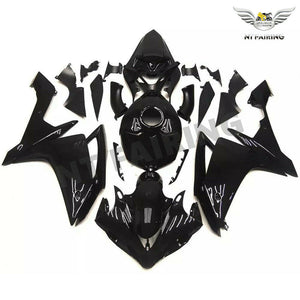 NT Europe Aftermarket Injection ABS Plastic Fairing Fit for Yamaha YZF R1 2007-2008 Glossy Black N003